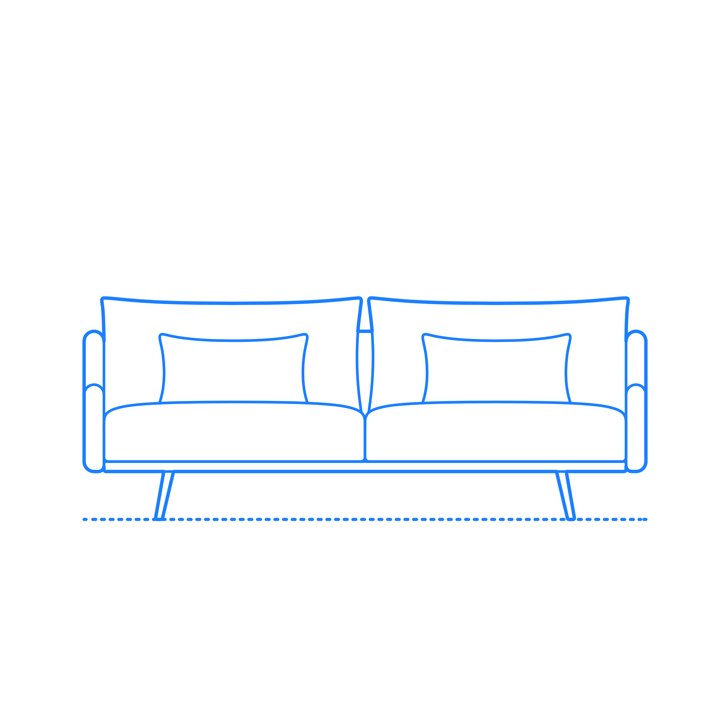 Furniture Couches Sofas Costura Sofa Outline Svg Vector Free Vectors